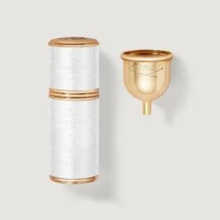 Creed Refillable Travel Perfume Atomizer 50ml - Gold/White