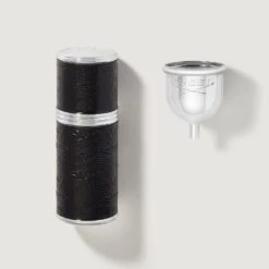 Creed Refillable Travel Perfume Atomizer 50ml - Silver/Black