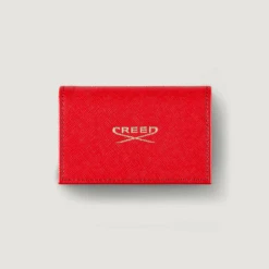 Creed Universal Leather Sample Wallet - Red