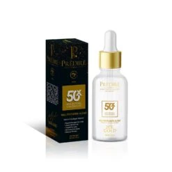 50X Premium Multi-Vitamin A, C, & E Retinol & Collagen Booster 24K Gold Serum