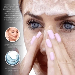 Triple Acting Facial Cleansing Scrub Powered By Bio Organica Collagen Technology -Creed Cheap Shop PFCS001 ProductImages WATERMARK 06