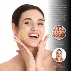 Almond Vanilla Sea Salt Exfoliating Body Scrub With Argan Oil & Vitamin E Booster, 225ml -Creed Cheap Shop PSS001 ProductImages WATERMARK 03