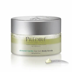 Almond Vanilla Sea Salt Exfoliating Body Scrub With Argan Oil & Vitamin E Booster, 225ml -Creed Cheap Shop PSS001 ProductImages WATERMARK 07