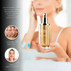 Vitamin C, E & A Booster Serum, 40ML -Creed Cheap Shop PV001 ProductImages WATERMARK 03