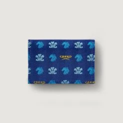 Creed Universal Leather Sample Wallet - Blue