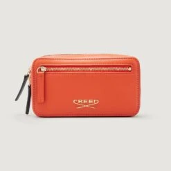 Creed Leather Wash Bag - Citrus